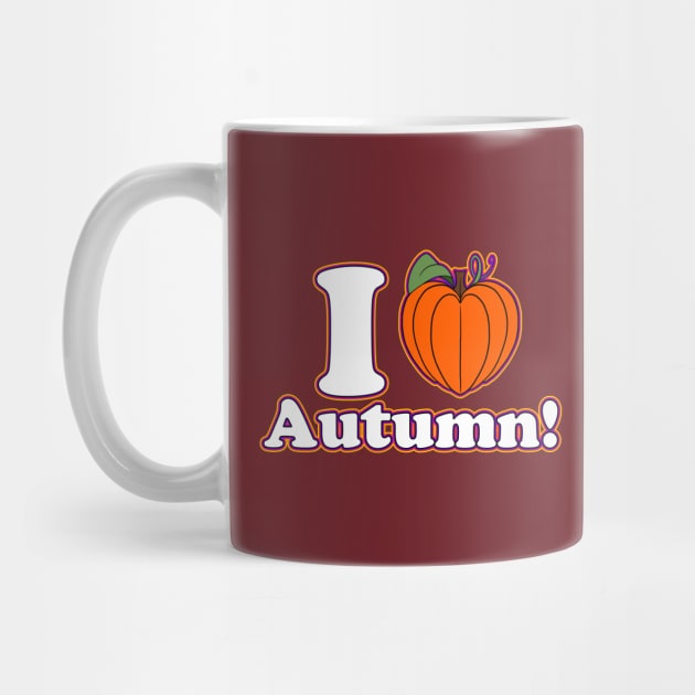 I [Love] Autumn! - Tricolored Outline by K-Tee's CreeativeWorks